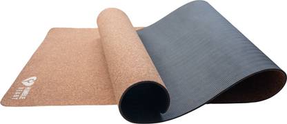 Humble Heart Cork & Natural Rubber Yoga Mat Brown 6 mm Yoga Mat