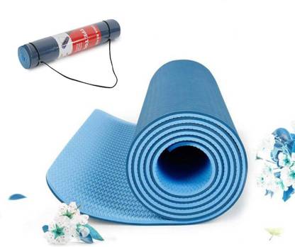 ArrowMax Best in class eco friendly anti slip TPE yoga sports mat Maroon 6MM mm Yoga Mat