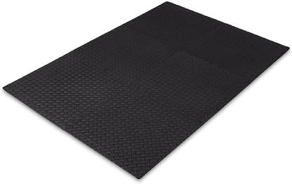 HET ENTERPRISES Fitness Puzzle Mat Protective Flooring Gym Equipment and Workouts Black 25 mm Yoga Mat