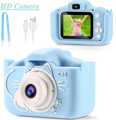 AVOIHS Gift toys HD 8MP Video Digital Sports Camera Mini 2 Inch Screen Recorder with Soft Cover Sports and Action Camera