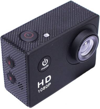 SPRING JUMP 1080P Sports Action Camera Waterproof & Wide Angle Sports and Action Camera