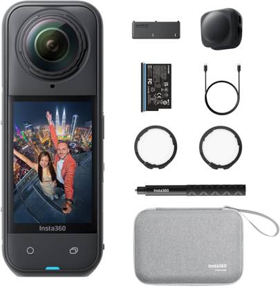 Insta360 X5 Essentials Bundle Sports and Action Camera