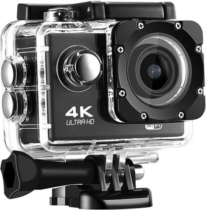 Elevea Action camera (12 years warranty)4K WiFi Waterproof Action Sport Camera Sports and Action Camera