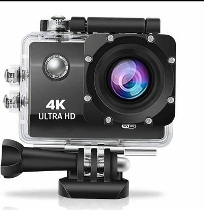 Protek ULTRA HD 4K CAMERA 1/60 SHUTTER SPEED WATERPROOF 30M AND WID ANGLE LENS 20MP Sports and Action Camera