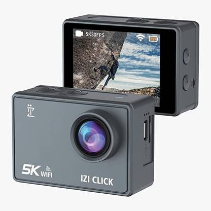 IZI 5K Action with EIS stabilization CLICK Sports and Action Camera