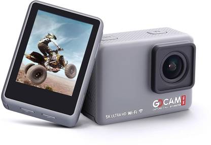 DIGITEK 5K 60fps 24MP WiFi Ultra HD 2" HD Screen 2 x 1350mAh Battery External MIC Support 100 feet Waterproof Sports and Action Camera