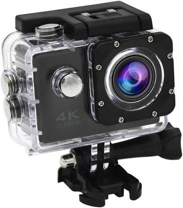 KOOLCRAFTS Quality 4K FHD-WiFi Camera with iOS-Android support, with ACCESSORIES, Youtubers basic Sports and Action Camera