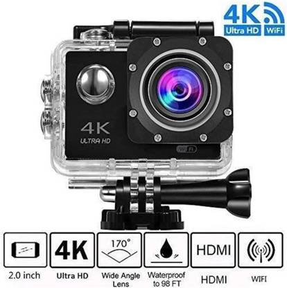 FLAA PRO ULTRA 4K 4K Full HD WiFi 30M Waterproof Sports DV Camera 16MP Action Camcorder Sports and Action Camera