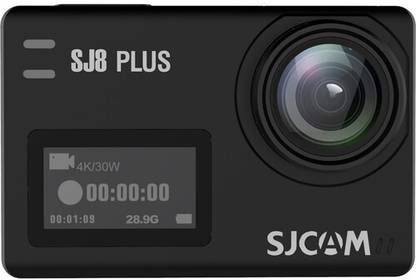 SJCAM SJ 8 Plus Native 4K 30fps Dual Screen Wifi Action Camera 2.33" IPS Retina Display Type C Port Waterproof Full Set Sports and Action Camera