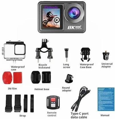 Cubonic 8K Ultra HD 8k action camera Sports and Action Camera