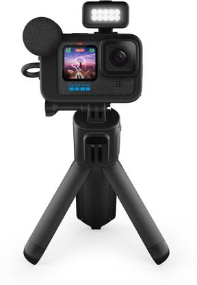 GoPro HERO12 Creator Edition - Volta Media Mod Light Sports and Action Camera