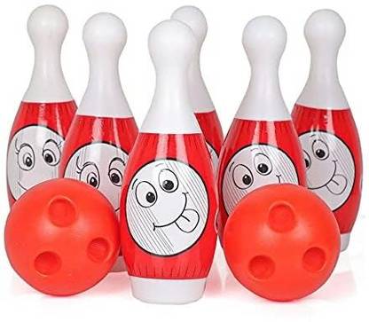 MOBHADA Plastic Bowling Game Set For Kids Sports Bowling Set