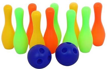 Nirmuk Bowling Set Game for Kids, Indoor Sports Game, Plastic Bowling set game Sports Bowling Set
