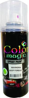 COLORMAGIC CARBON STEEL SPRAY PAINT Green Spray Paint 220 ml