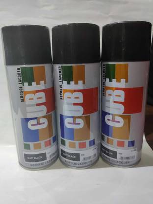 GRIP LIGHT Black Spray Paint 400 ml