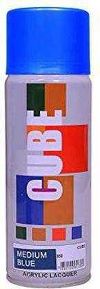 CUBE Cube Aerosol Spray Paint for Multipurpose Blue Spray Paint 400 ml
