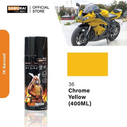 Samurai Kurobushi Standard Colours SP036 Yellow Spray Paint 400 ml