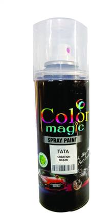 COLORMAGIC CREATION OCEAN SPRAY PAINT ( RC COLOUR NAME ) COMPATIBLE FOR CAR NEXON Blue Spray Paint 220 ml