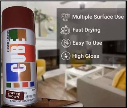 CUBE Brown Spray Paint 400 ml