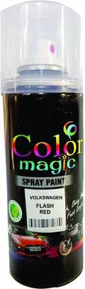 COLORMAGIC FLASH RED SPRAY PAINT FOR,VOLKSWAGEN CAR POLO Red Spray Paint 200 ml