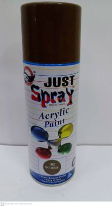 Just Sprey Anti Gloss Gold Spray Paint Gloss Finish Spray Paint Quick Dry Good finish Gold Spray Paint 400 ml