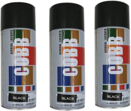 Kunjzone KTR1 Black Spray Paint 400 ml