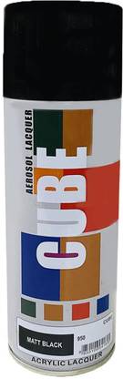 CUBE Black Spray Paint 450 ml