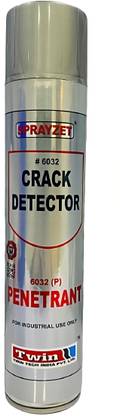 SPRAYZET Crack detector Penetrant #6032 for Industrial Use Only White Spray Paint 400 ml