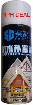 MAITRI ENTERPRISE Leak Stopper Waterproof Repair & Sealant, Leak Seal Black Spray M135 Black Spray Paint 400 ml