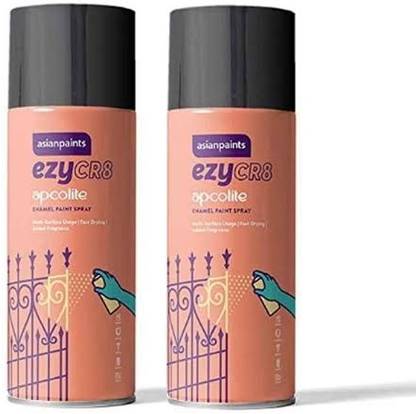 Asian Paints Black Spray Paint 400 ml
