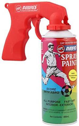 ABRO Yellow Spray Paint 400 ml