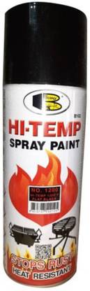 Bosny heat resistant - temperature black ( shade code -1200 no ) Black Spray Paint 400 ml