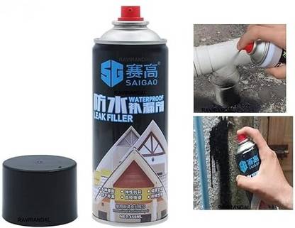 vakratunda Top 10 Waterproof Leak Filler Sprays for Instant Repairs Black Spray Paint 500 ml