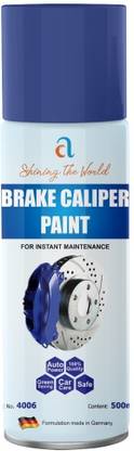 Shining The World Brake Caliper Drum Paint Spray Heat Resistant Grade Blue Spray Paint 500 ml