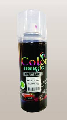 COLORMAGIC CARBON STEEL SPRAY PAINT Red Spray Paint 220 ml