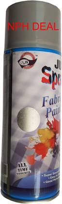 Just Spray FABRIC SPRAY PAINT FOR ART & CRAFT ON FABRIC, SHOES ETC Multicolor Spray Paint 400 ml