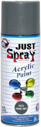 Just Spray P072 SMOKE GREY SPRAY Grey Spray Paint 400 ml