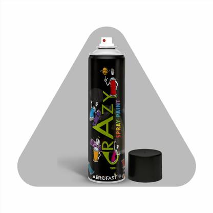 AeroFast Specialized Primer for Wood & Terracotta - Quick Drying & Durable WT Grey Primer Spray Paint 400 ml