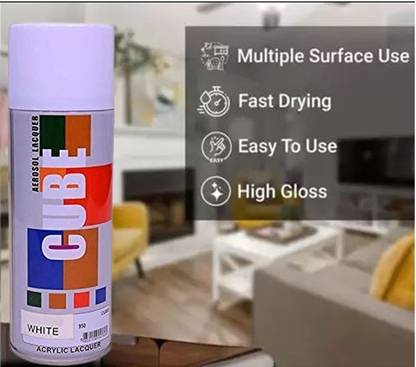 CUBE White Spray Paint 400 ml