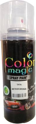 COLORMAGIC METEOR BRONZE SPRAY PAINT Compatible For tata car PUNCH Beige Spray Paint 200 ml
