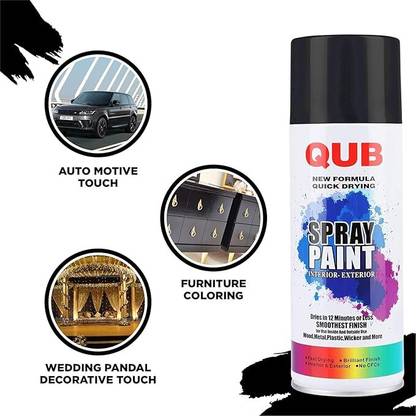 CUBE Spray Paint for Activa / Car / Bike (Net Weight 350 gm) Paint Code 1203 Brown Spray Paint 400 ml