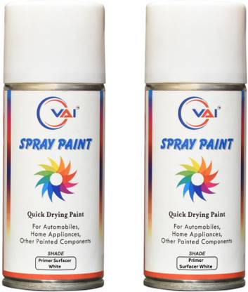 VAI Spray Paint Primer Surfacer White White Spray Paint 450 ml