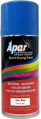 apar Spray Paint Son. Blue Compatible for Sonalika Tractors-225 ml(Pack of 1-Pcs), Blue Spray Paint 225 ml
