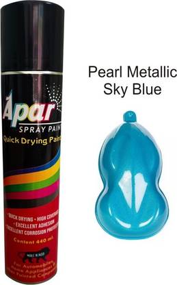 apar Pearl Metallic SKY BLUE Spray Paint-440ml, Pearl Metallic SKY Blue Spray Paint 440 ml