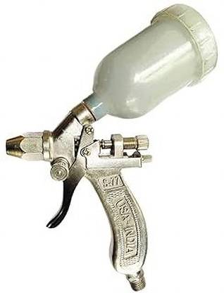 Implemental Spray Gun Corporation Spray Gun 1/4 Pint with 0.4 mm Nozzle and 100 ml Cup Grey Spray Paint 100 ml