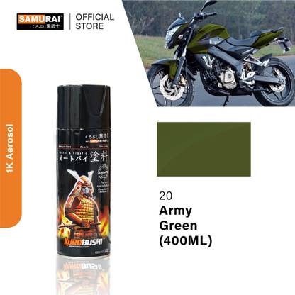 Samurai Kurobushi Standard Colours Green Spray Paint 400 ml