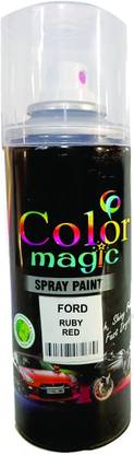 COLORMAGIC Ecru Beige spray paint for, Maruti car zen estilo, alto, ertiga Red Spray Paint 200 ml