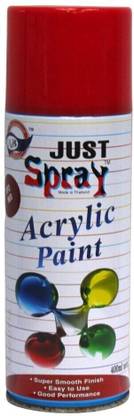 Just Spray Red Heat Resistant High Heat Surface Spray Paint Gloss Finish Red Spray Paint 400 ml