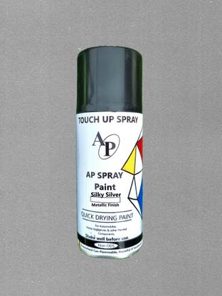 AP PAINTS Aerosol Spray for Maruti Car(-Swift,Wagon R,Alto K10,Celerio,Ignis,Ertiga) Silver Spray Paint 220 ml