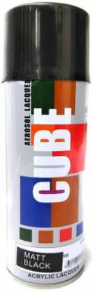 CUBE Premium Black Spray Paint 600 ml